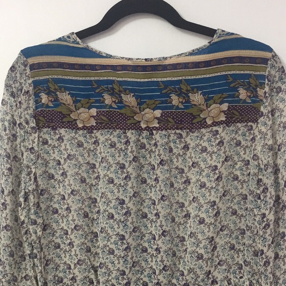 Lucky Brand Floral Top/Blouse - Picture 7 of 11